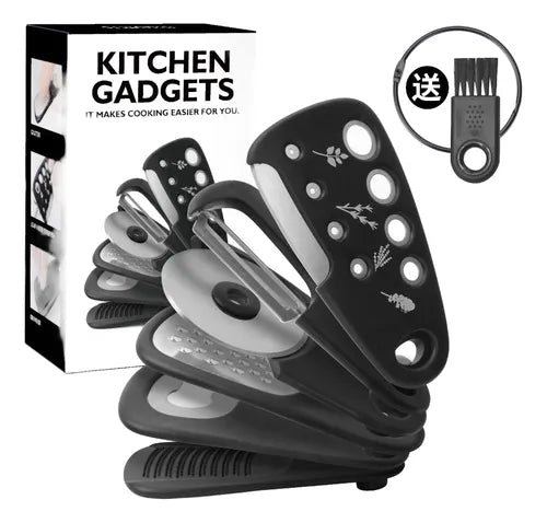 Kit de Gadgets de Cocina Multifuncional (Cortadores/Ralladores)