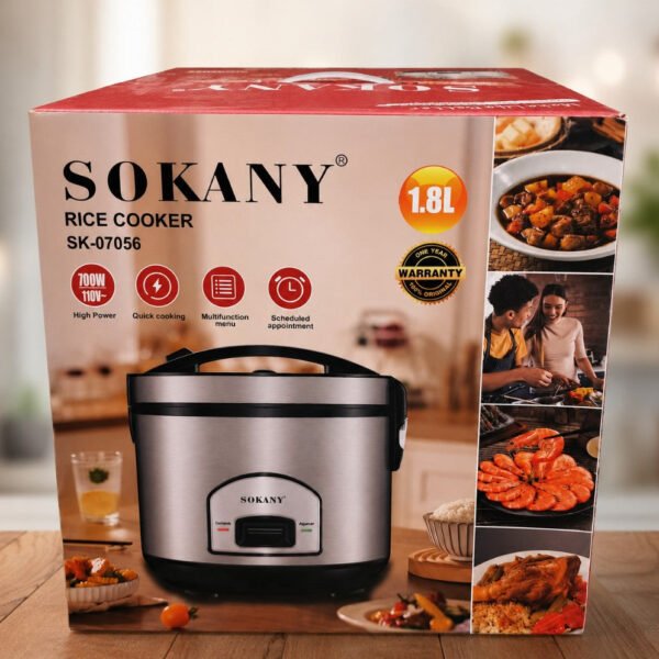 Arrocera Sokany 1.8l Rice Cooker Sk-07056
