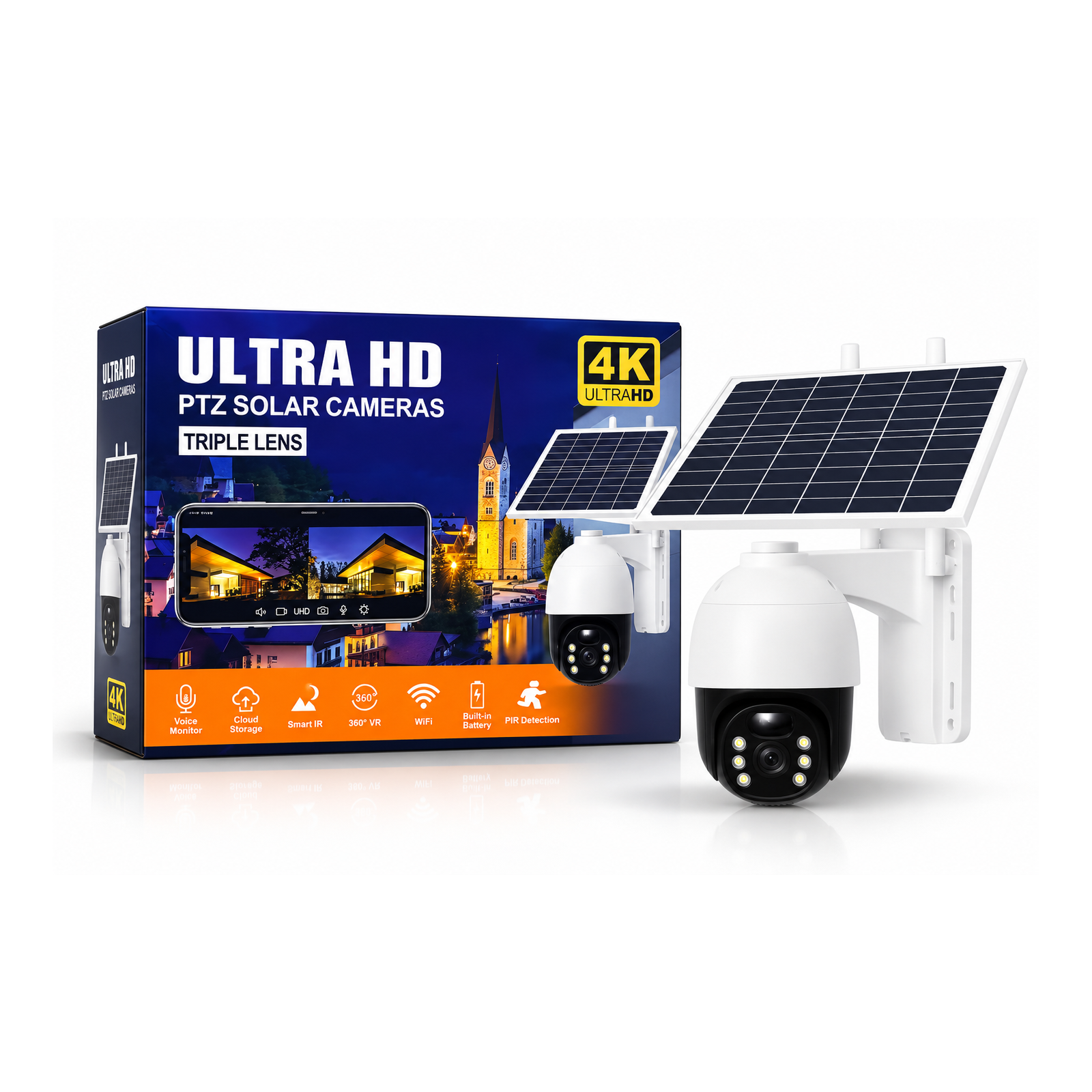 Cámara Solar 4K