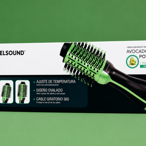 Cepillo Secador de Aguacate Nobelsound