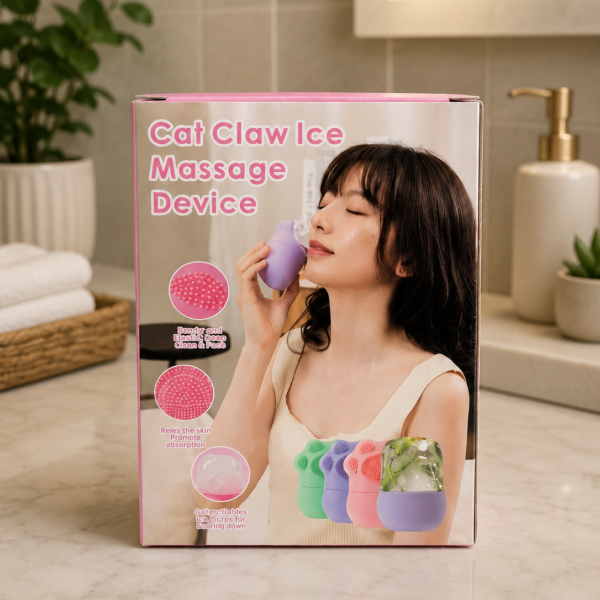 Masajeador Facial de Hielo Cat Claw