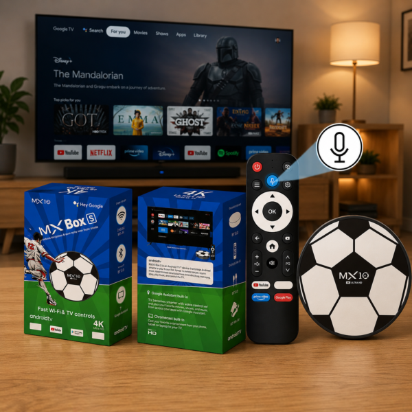 Dispositivo de entretenimiento BOX S