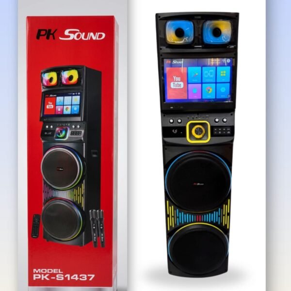 Parlante Torre PK Sound con Pantalla y Luces LED PK-S1417