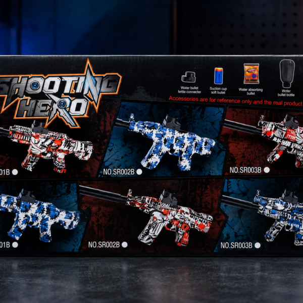 Pistola de Hidrogel Shooting Hero