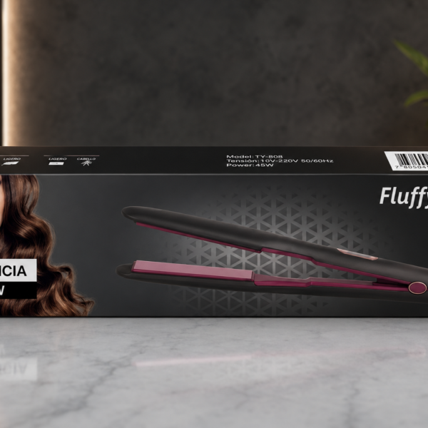 Plancha de Cabello Fluffy Rolls