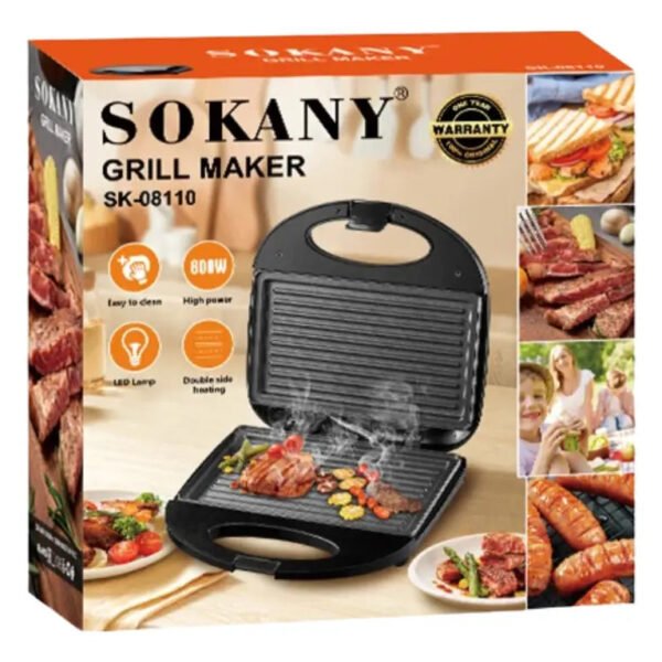 Sandwichera Sokany Grill Maker SK-08110